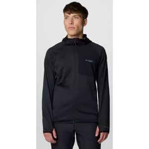 Men’s Columbia Triple Canyon II Black Hooded Fleece Jacket XLT